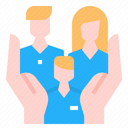 Family, insurance, covered, person, human, avatar icon - Download on Iconfinder