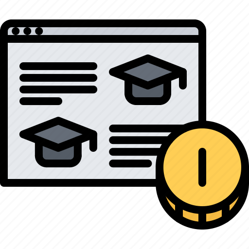 Course, education, learning, lecture, online, payment, training icon - Download on Iconfinder