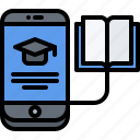 app, book, education, learning, online, phone, training
