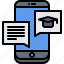 education, learning, message, messenger, online, phone, training 