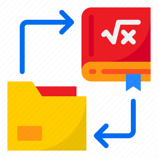 Exchange, folder, ebook, education, online, learning icon - Download on Iconfinder