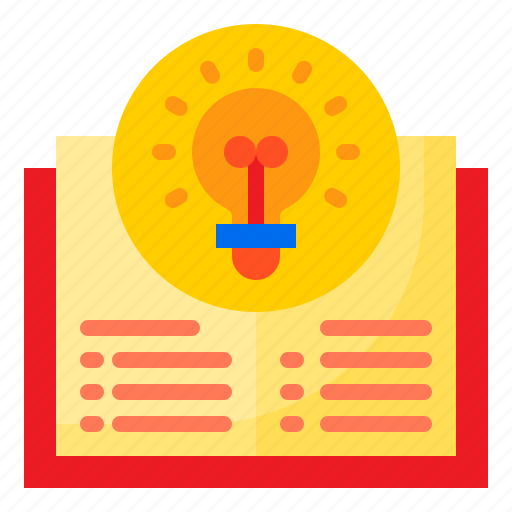 Idea, light, blub, ebook, online, learning, read icon - Download on Iconfinder
