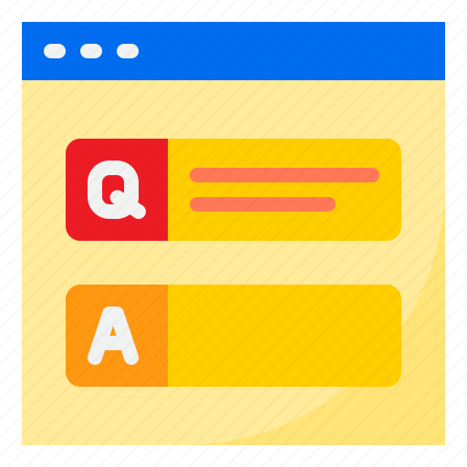 Question, online, learning, answer, education, internet icon - Download on Iconfinder