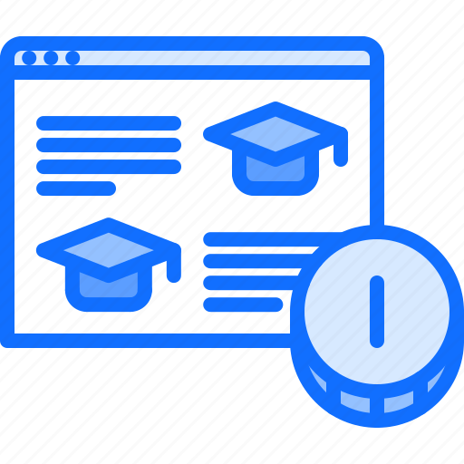 Course, education, learning, lecture, online, payment, training icon - Download on Iconfinder