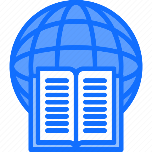 Book, education, global, learning, online, planet, training icon - Download on Iconfinder