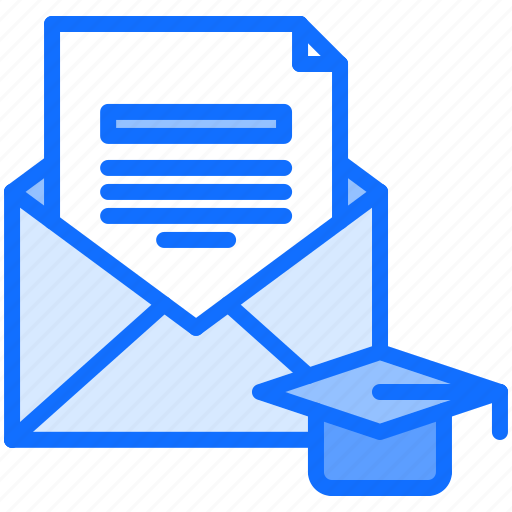 Education, email, learning, mail, mailing, online, training icon - Download on Iconfinder