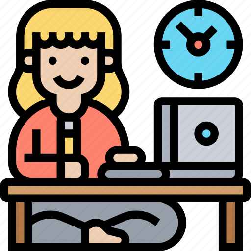 Informal, learning, studying, working, hour icon - Download on Iconfinder
