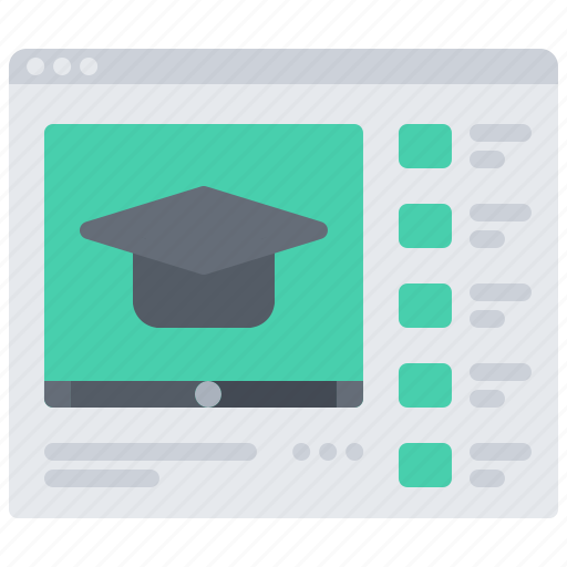 Education, learning, lecture, online, training, video icon - Download on Iconfinder