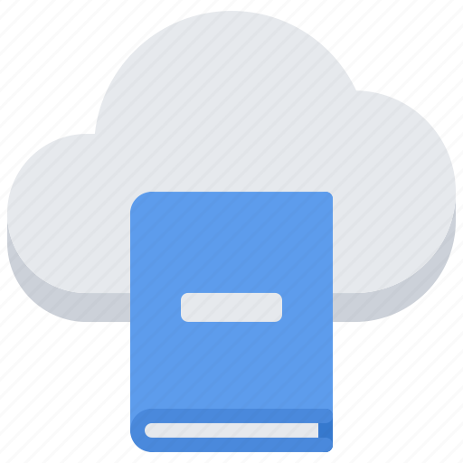 Book, cloud, education, learning, online, training icon - Download on Iconfinder