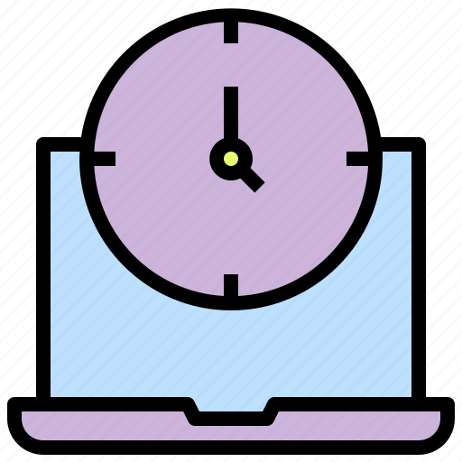Time, online, learning, clock, circle, minute, watch icon - Download on Iconfinder