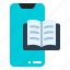 smartphone, mobile, phone, book, elearning, online, learning, education, learn 