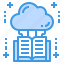book, cloud, data, education, storage 