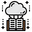 book, cloud, data, education, storage 