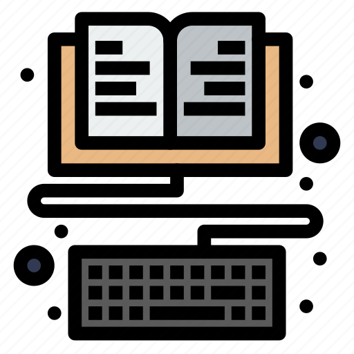 Book, ebook, education, keyboard icon - Download on Iconfinder