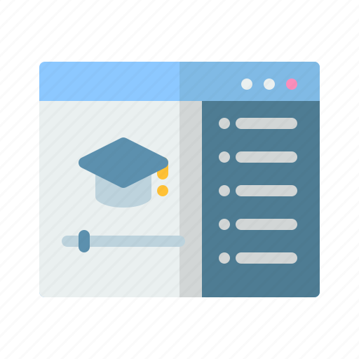 Elearning, lesson, course, online learning icon - Download on Iconfinder