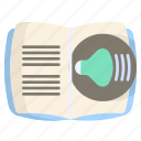 learning, library, literature, study, read, podcast, listen, online learning, audio book