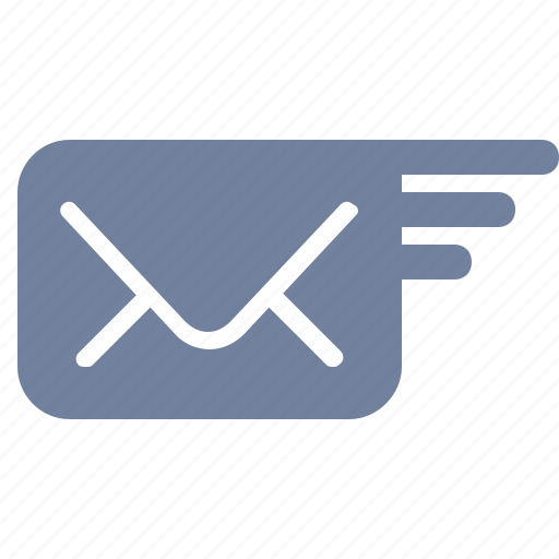 Email, envelope, express, fly, mail, message, wings icon - Download on Iconfinder