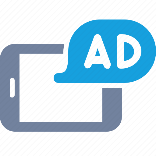 Ad, advertisement, interstitial, marketing, message, pop-up, tablet icon - Download on Iconfinder