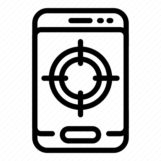 Phone, target icon - Download on Iconfinder on Iconfinder
