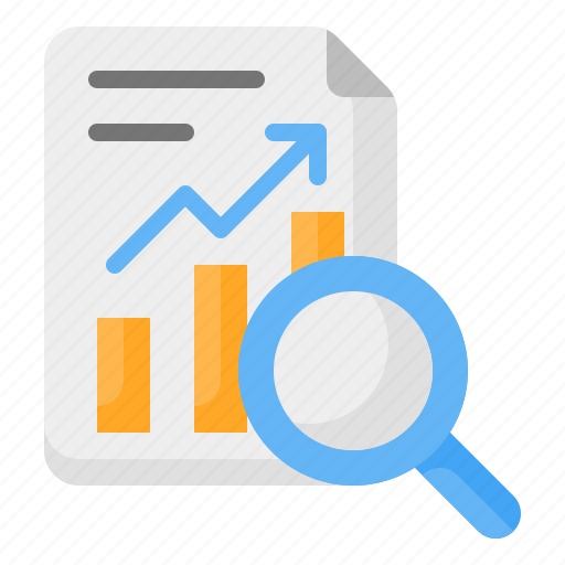 Research, market research, investigation, statistics, analytics, search, magnifying glass icon - Download on Iconfinder