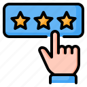 rating, feedback, review, customer review, testimonial, star, hand