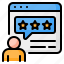 review, feedback, rating, testimonial, customer review, satisfaction, avatar 