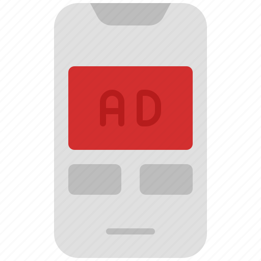 Advertising, online, digital, marketing, ads, phone, mobile icon - Download on Iconfinder