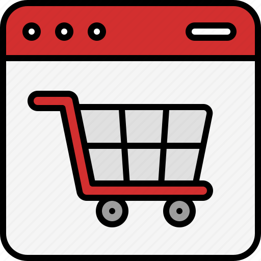Shopping, cart, online, digital, marketing, web, website icon - Download on Iconfinder
