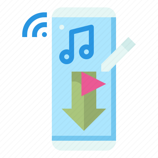 Dowdloding, download, content, streaming, business icon - Download on Iconfinder