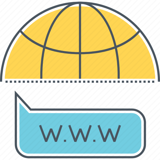 Domain, domain registration, website, world wide web, www icon - Download on Iconfinder