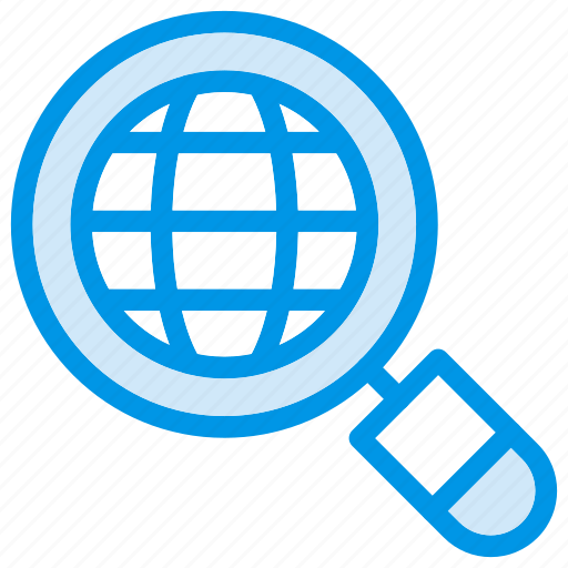 Browser, global, internet, magnifier, search, solution, web icon - Download on Iconfinder