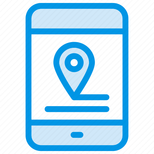 Gps, location, locator, map, mobile, navigation, position icon - Download on Iconfinder