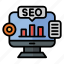 seo, search engine optimization, monitor, computer, analytics, marketing, optimization, seo and web 