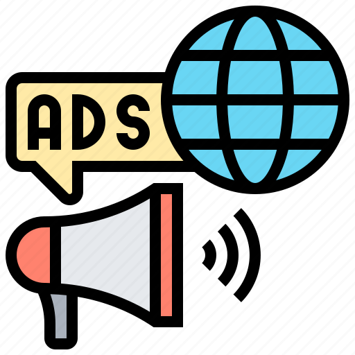 Advertising, announce, communication, network, worldwide icon - Download on Iconfinder