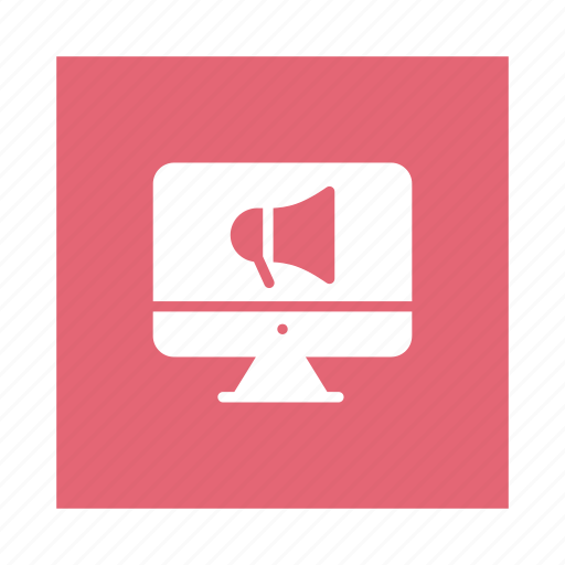 Advertising, announcement, marketing, megaphone, online, promote, promotion icon - Download on Iconfinder