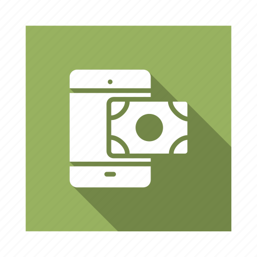 Banking, business, mobile, money, payment, phone, transaction icon - Download on Iconfinder