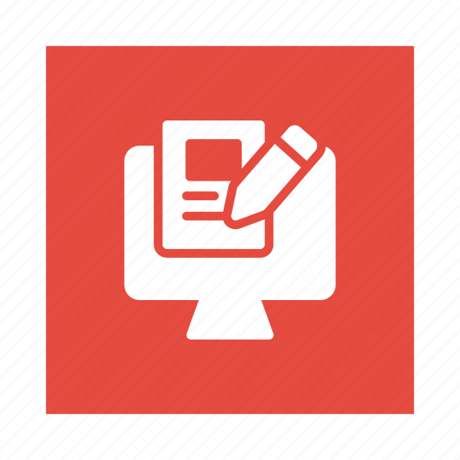 Content, internet, marketing, online, pencil, research, writing icon - Download on Iconfinder