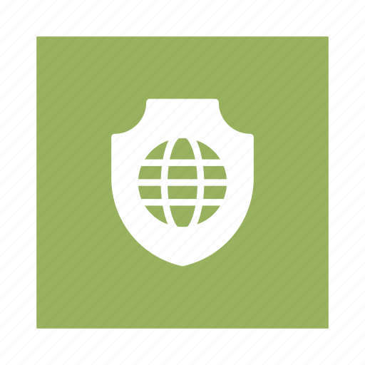 Global, globe, protection, safety, secure, security, shield icon - Download on Iconfinder