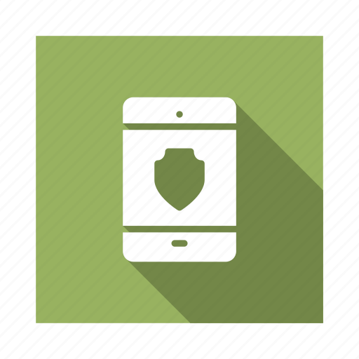 Internet, mobile, phone, protection, security, shield, smartphone icon - Download on Iconfinder