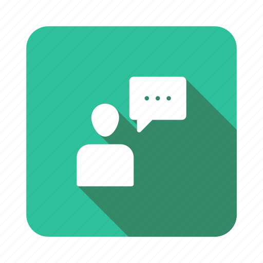 Bubble, chat, communication, network, support, talk, user icon - Download on Iconfinder