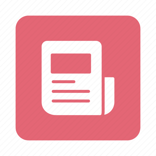 Blog, information, media, newspaper, paper, press, survey icon - Download on Iconfinder