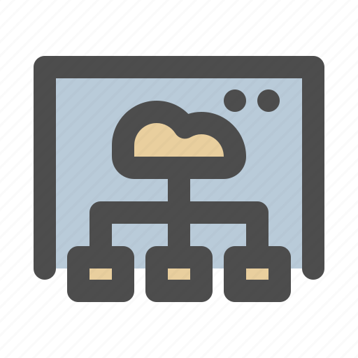 Online database, database, cloud, storage icon - Download on Iconfinder