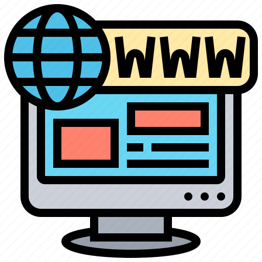 Computer, domain, internet, online, website icon - Download on Iconfinder