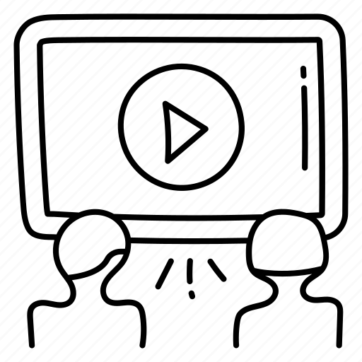 Remote work, internet, virtual meeting, telecommuting, digital workspace icon - Download on Iconfinder
