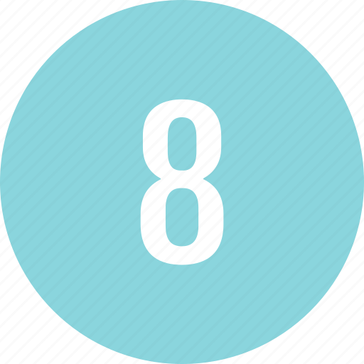 Count, eight, number, numero icon - Download on Iconfinder