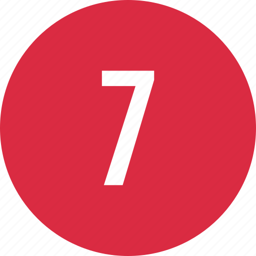 Count, number, numero, seven, track icon - Download on Iconfinder