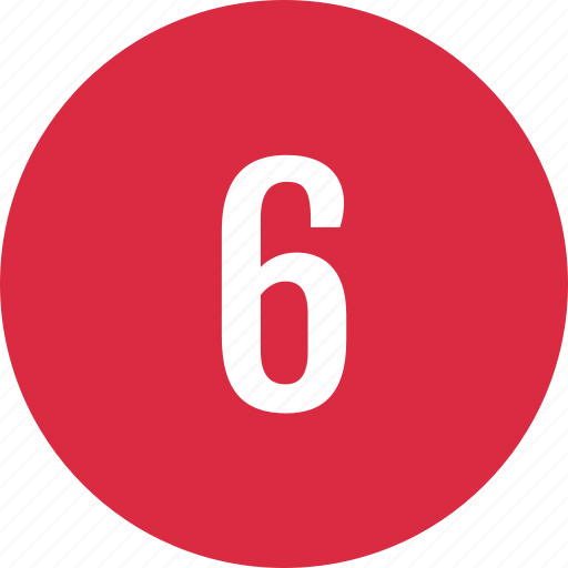 Count, number, numero, six, track icon - Download on Iconfinder