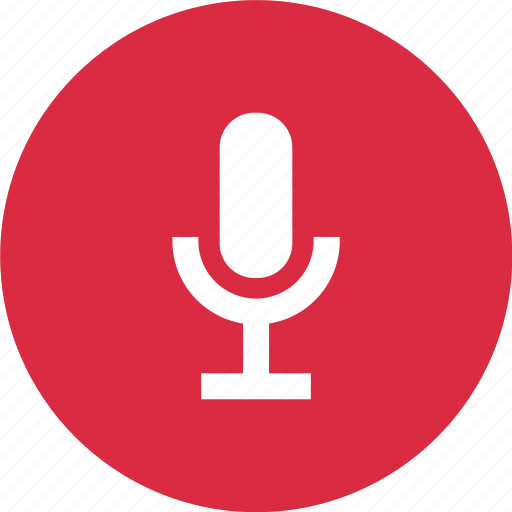 Audio, circle, mic, microphone, sound icon - Download on Iconfinder
