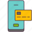 online, payment, debit, credit, buy, smartphone 