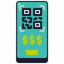 online, payment, scan, code, business, smartphone